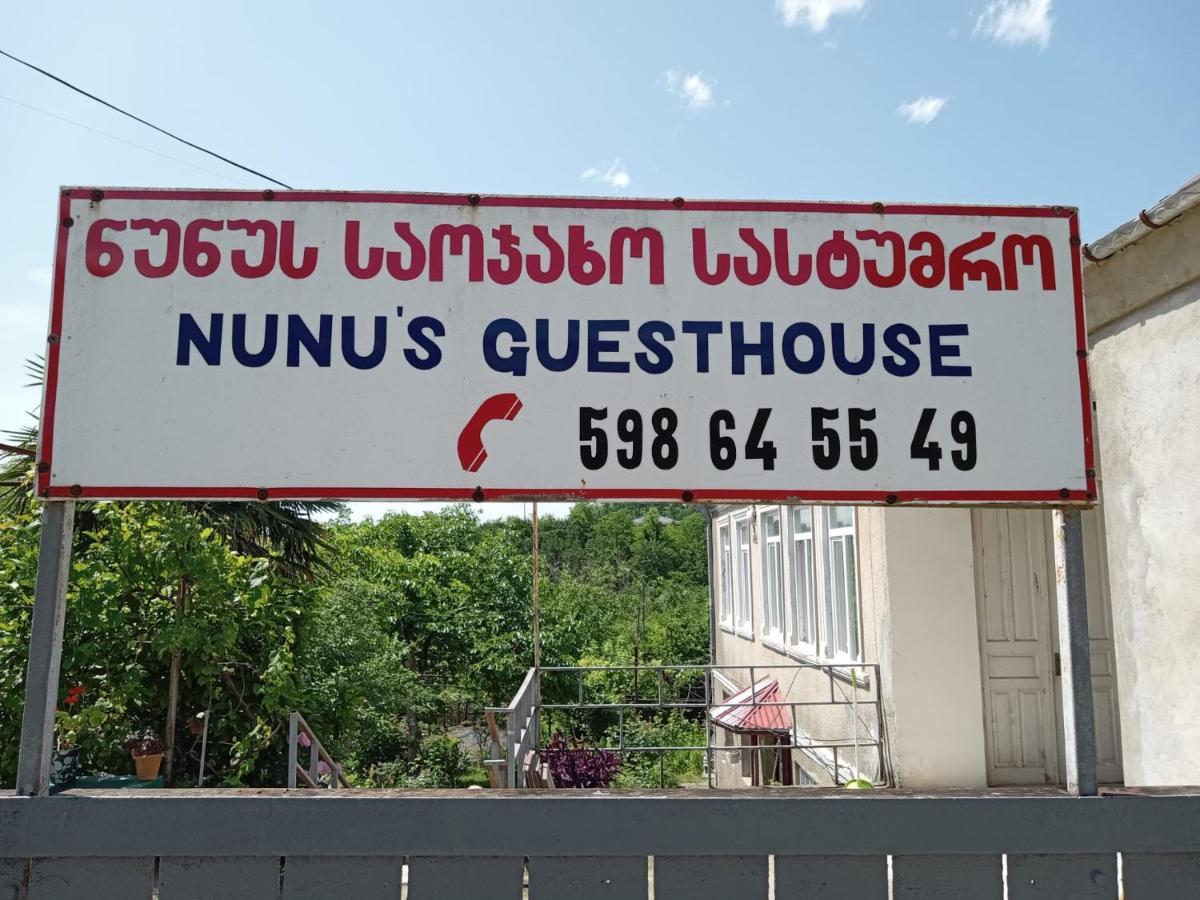 Nunu'S Guesthouse Tsqaltubo Exteriör bild